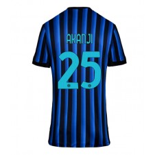 Inter Milan Manuel Akanji #25 Hjemmedrakt Kvinner 2025-26 Kortermet Inter Milan Manuel Akanji #25 Hjemmedrakt Kvinner 2025-26 Kortermet